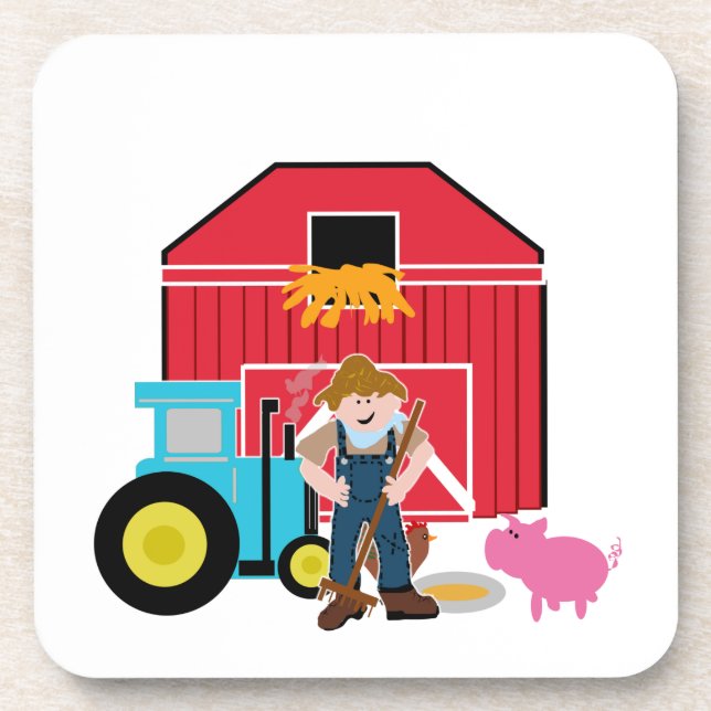 Farmyard Coaster (Front)