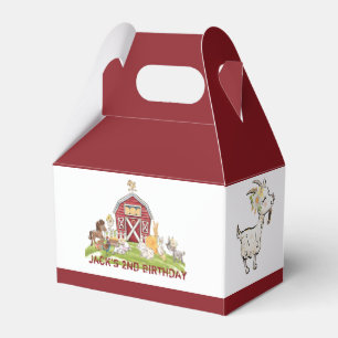 Farmyard Fun Favor Box