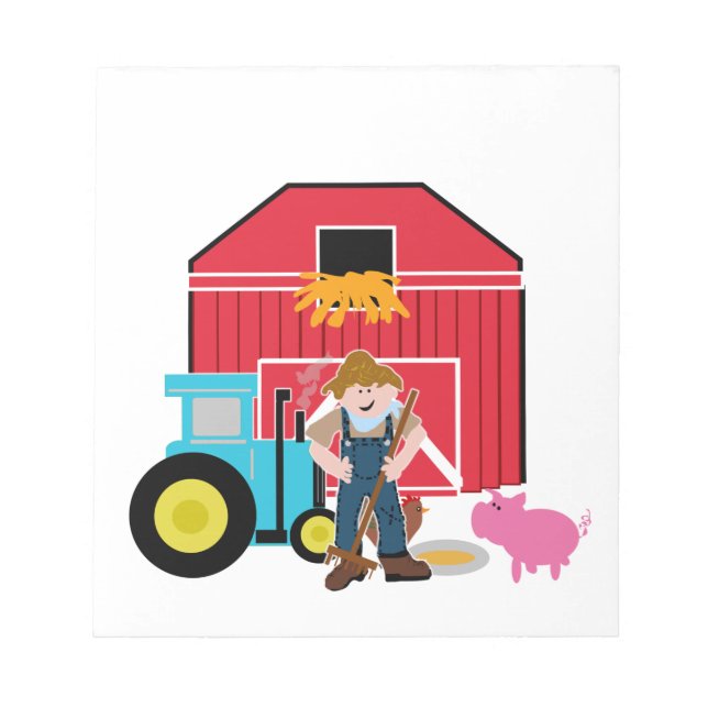 Farmyard Notepad (Front)