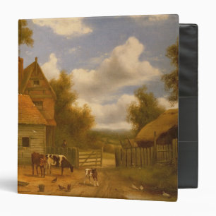 Farmyard Scene Binder