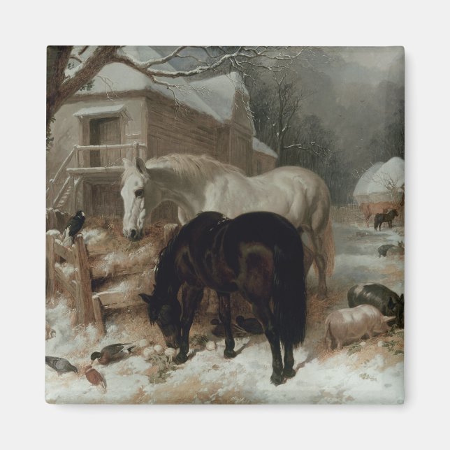 Farmyard Scene Magnet (Front)