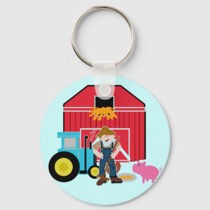 Farmyard Tshirts and Gifts Keychain