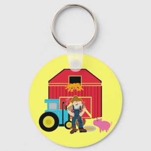 Farmyard Tshirts and Gifts Keychain