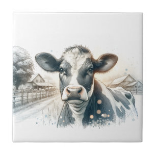 Farmyard Whispers Tile