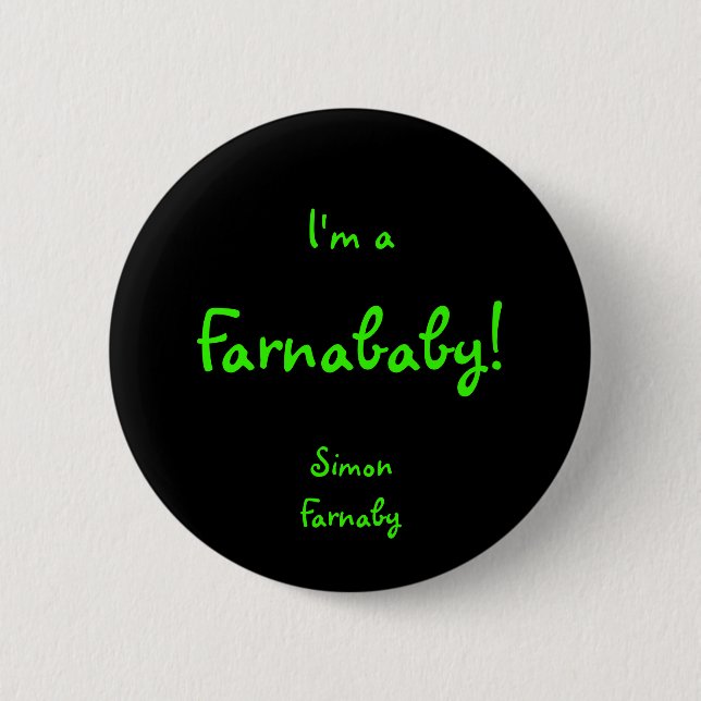 Farnababy 2 Inch Round Button (Front)