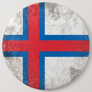 Faroe Islands 6 Inch Round Button