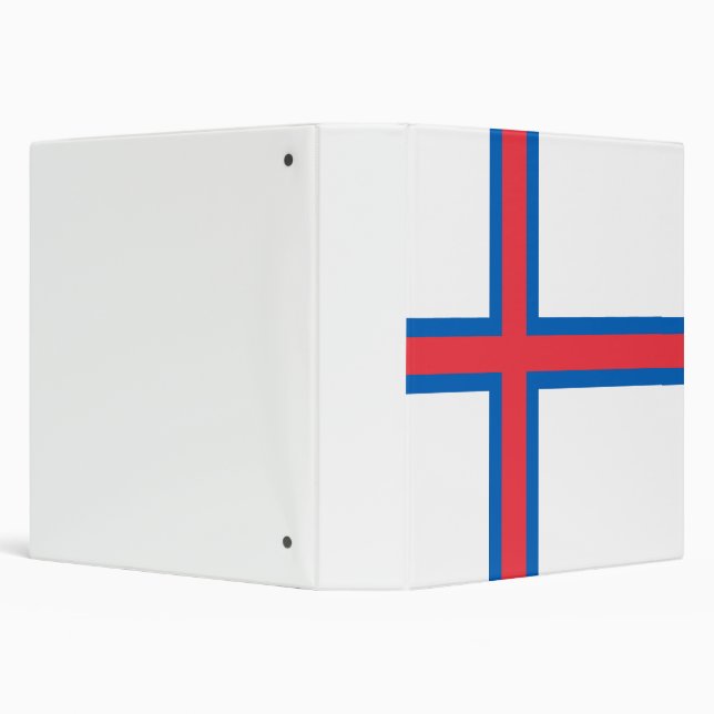 Faroe Islands flag Binder (Background)