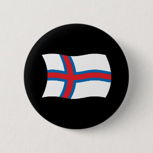 Faroe Islands Flag Button