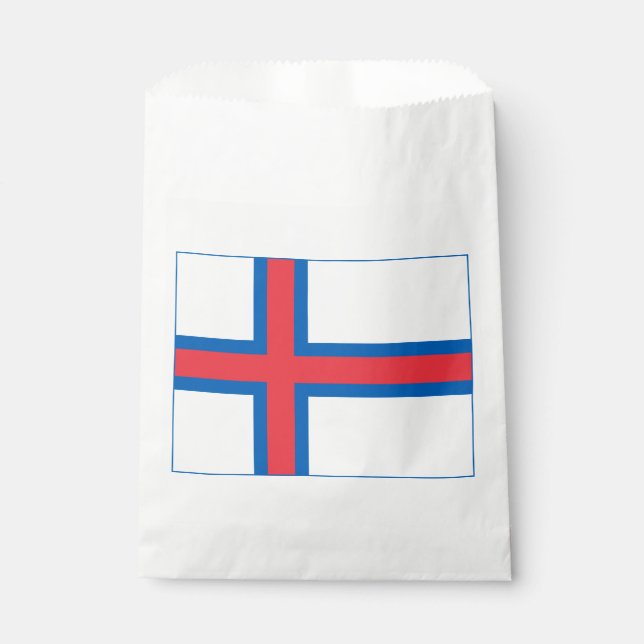 Faroe Islands Flag Favour Bag (Front)