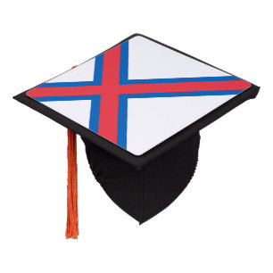 Faroe Islands flag Graduation Cap Topper