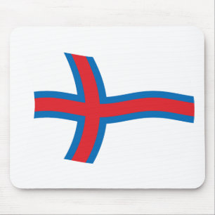 Faroe Islands Flag Mousepad