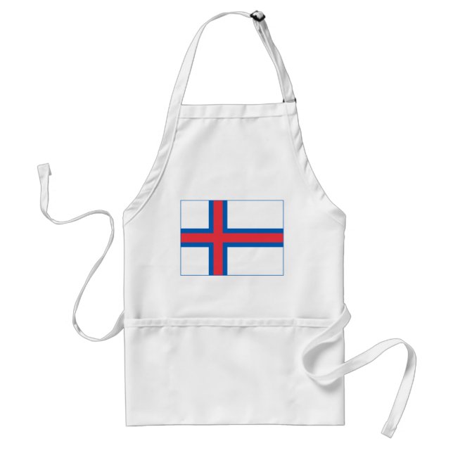 Faroe Islands Flag Standard Apron (Front)