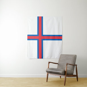 Faroe Islands flag Tapestry