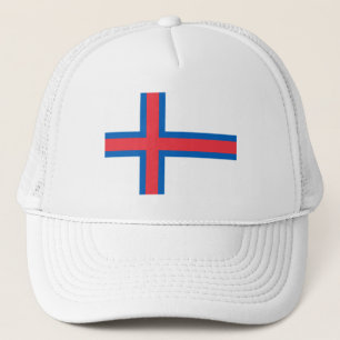 Faroe Islands Flag Trucker Hat