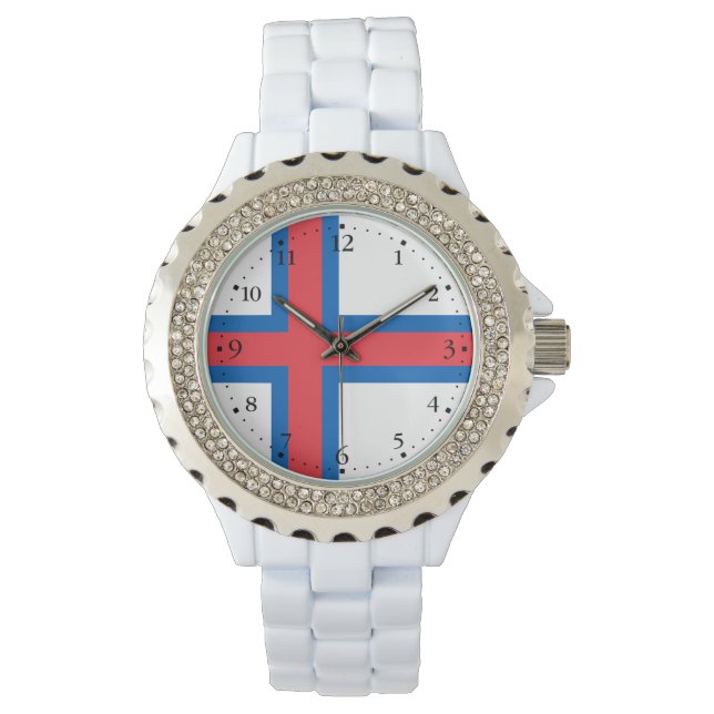 Faroe Islands Flag Watch (Front)