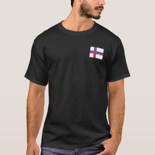 Faroe Islands Flag With Vintage Faroese National C T-Shirt