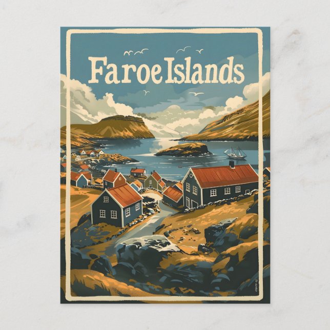 Faroe Islands Postcard (Front)