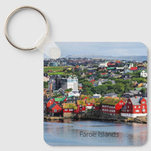 Faroe Islands (Torshavn) Keychain