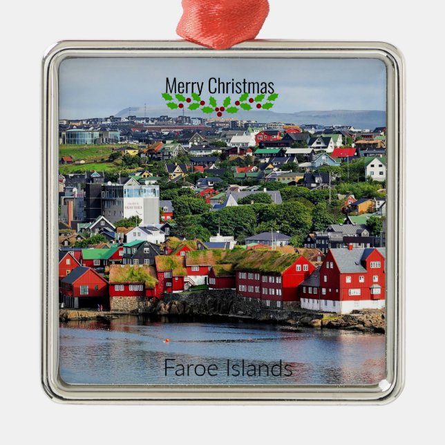 Faroe Islands (Torshavn)  Metal Ornament (Front)