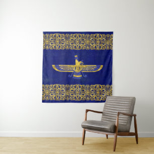 Farohar - faravahar -Fravashi Tapestry