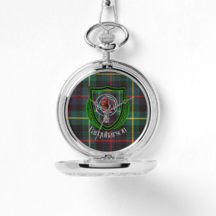 Farquharson Scottish Clan Tartan & Crest Watch