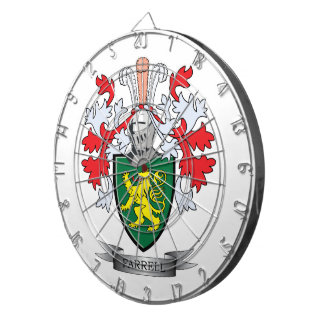 Farrell Coat of Arms Dartboard