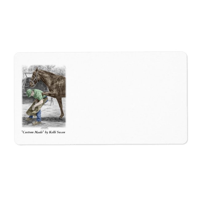Farrier Blacksmith Chaussure Cheval (Devant)