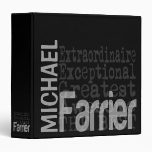 Farrier Extraordinaire CUSTOM Binder