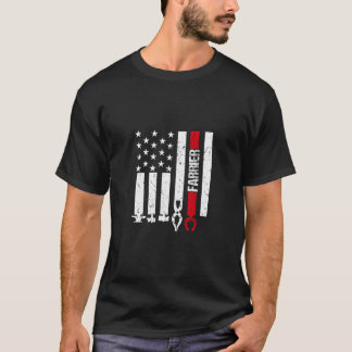 Farrier Horseshoe Hoof Trimming Equine Hoof Care U T-Shirt