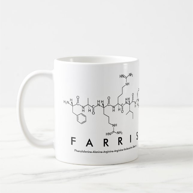 Farris peptide nom mug (Gauche)