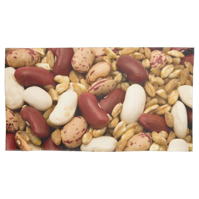 Farro and beans pillowcase (Front-Left)