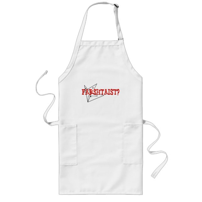 Farshtaist Long Apron (Front)