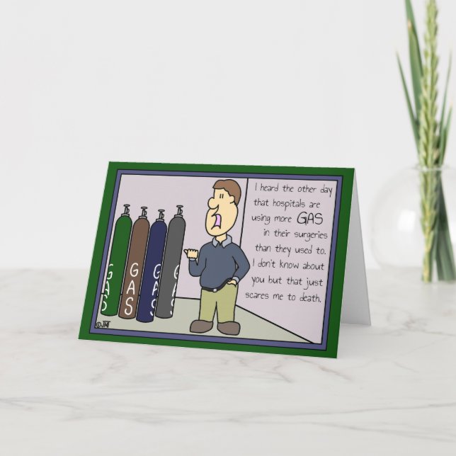 Fart and Stitches Get Well Card (Front)
