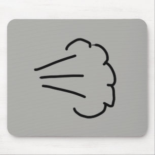 Fart Cloud Mouse Pad