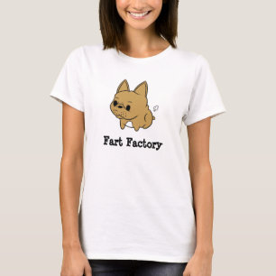 Fart Factory Hanes T-Shirt for Women (Fawn)