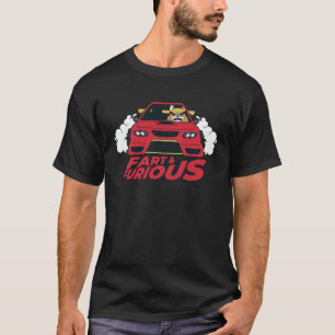 Fart & Furious Classic Sports Race Car  Humour Veh T-Shirt