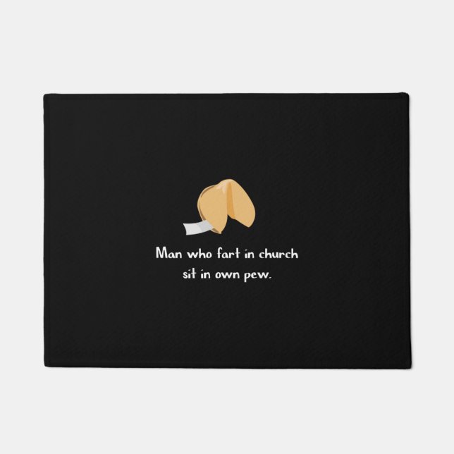 Fart in church doormat (Front)