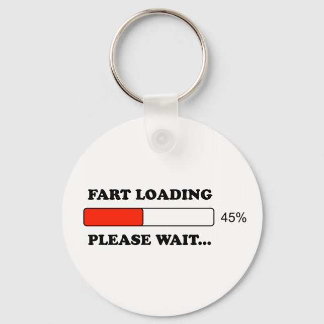 Fart loading keychain (Front)