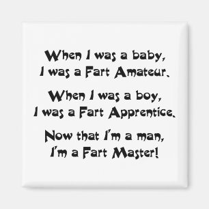 Fart Master Magnet