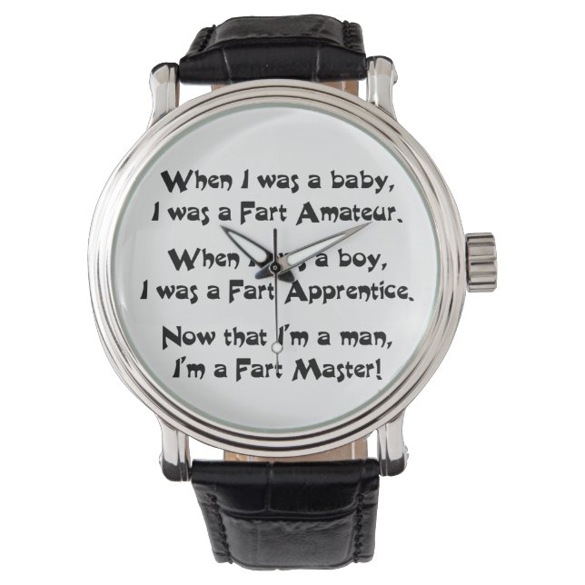 Fart Master Watch (Front)