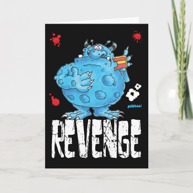 fart monster card (Front)