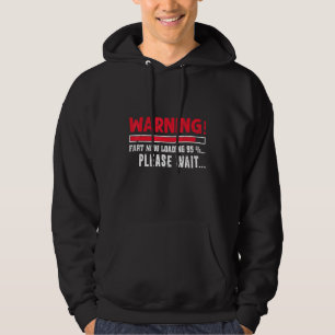 Fart Now Loading Please Wait Farting Joke Women Hoodie