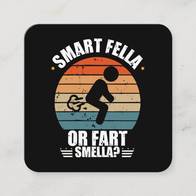 Fart Square Business Card (Front)
