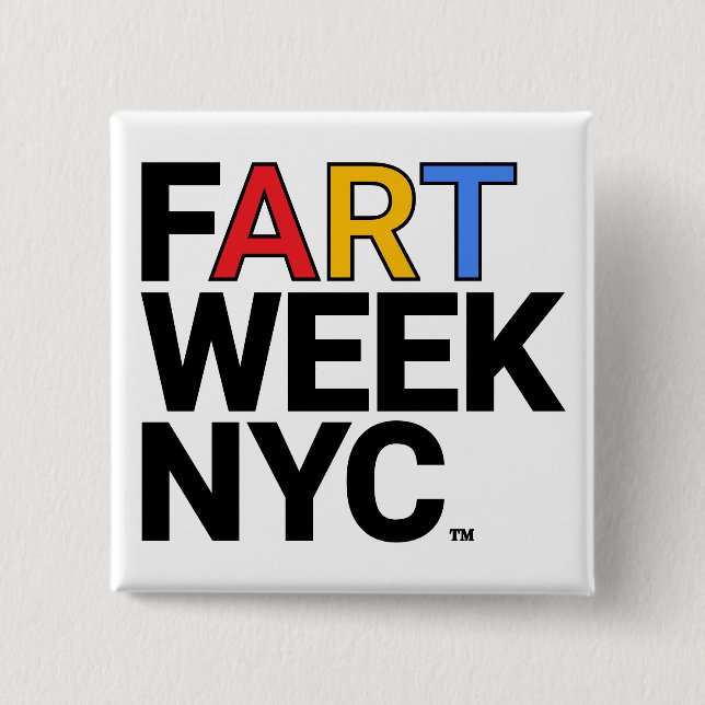 Fart Week NYC™ Button (Front)