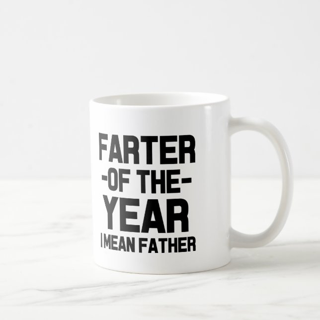 Farter de la tasse drôle de papa d'année (Droite)