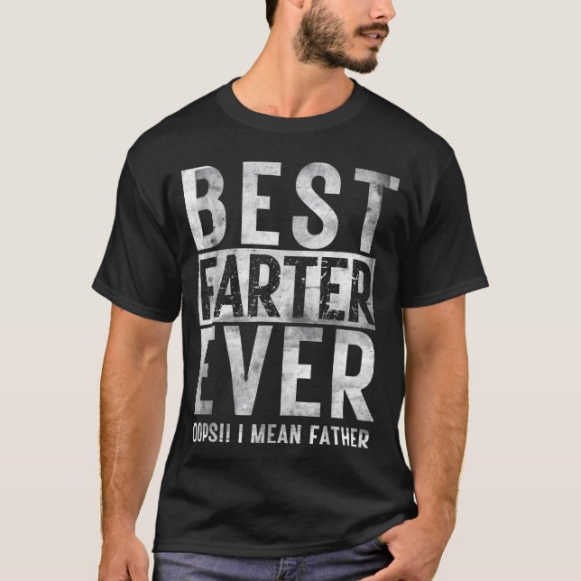 farter father Fathers Retro boy T-Shirt (Front)