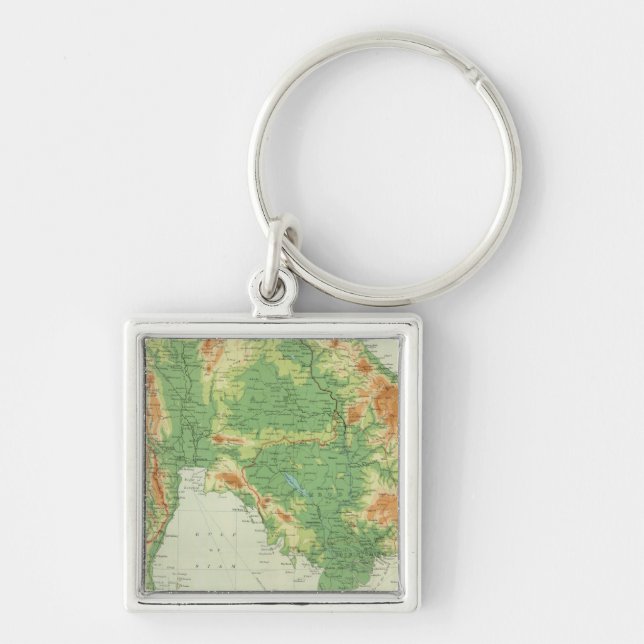 Farther India Keychain (Front)