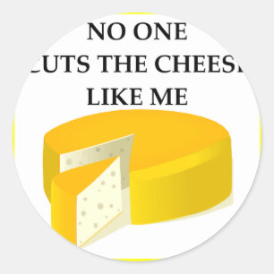 farting classic round sticker