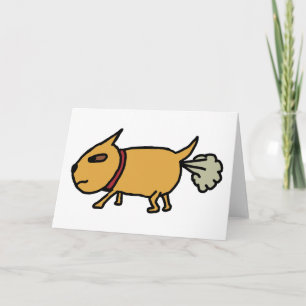 Farting Dog Card