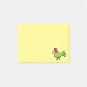 Farting Duck Post-it Notes